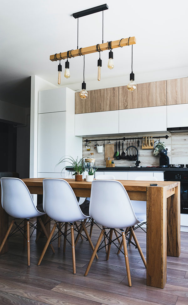 Chairs from Chair up around a kitchen table